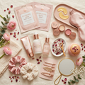 Spa Mystery Bundle - assorted spa items flat lay