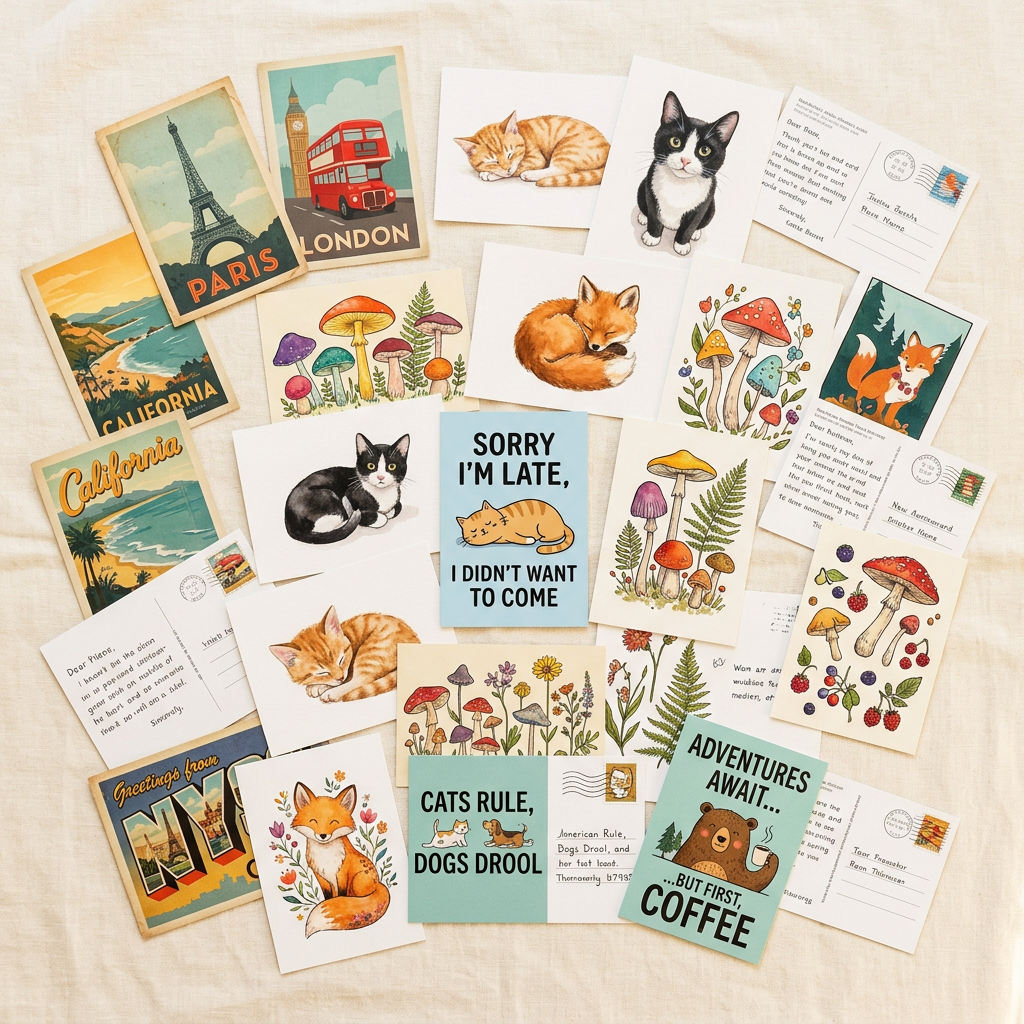 Mystery Postcard Bundle