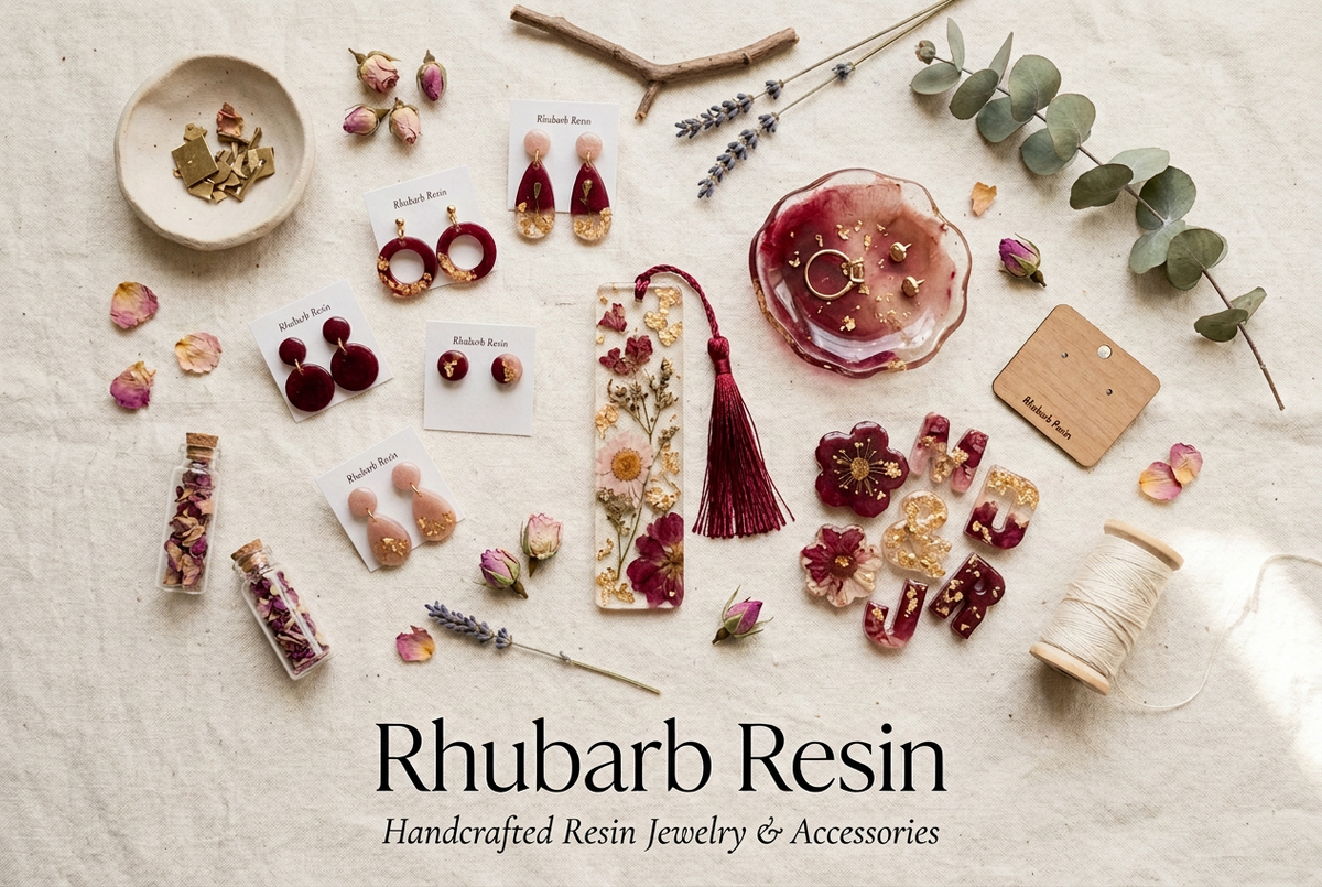 Rhubarb Resin Hero Banner